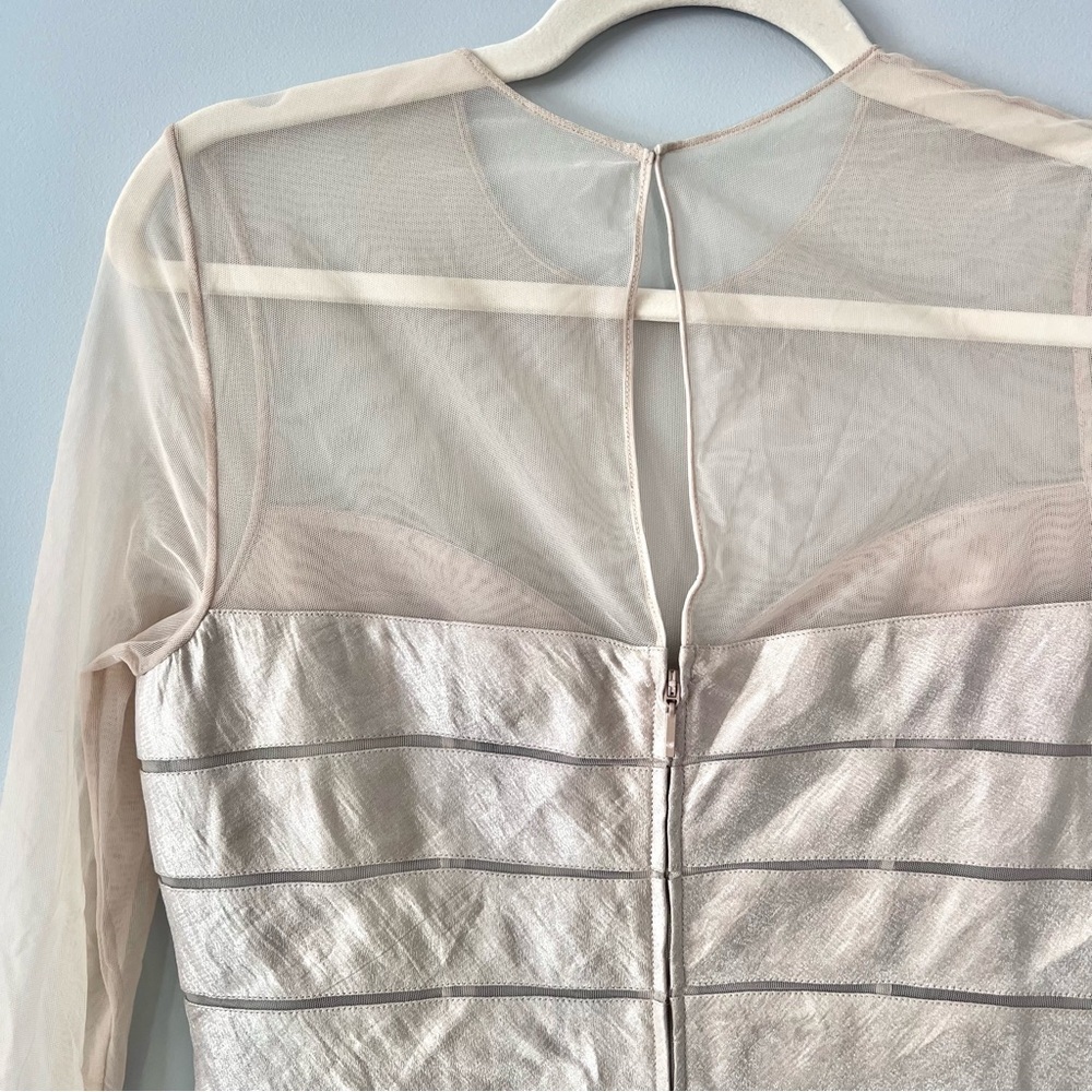 Adrianna Papell Evening Essentials Corset | Champagne |Size 8 - Picture 4 of 9
